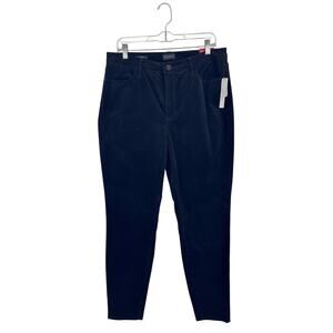 NWT Talbots Black Corduroy Skinny Pants